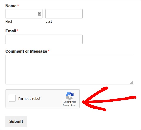 Avoid Spam Messages Using WPForms & reCAPTCHA [Easily!] 11