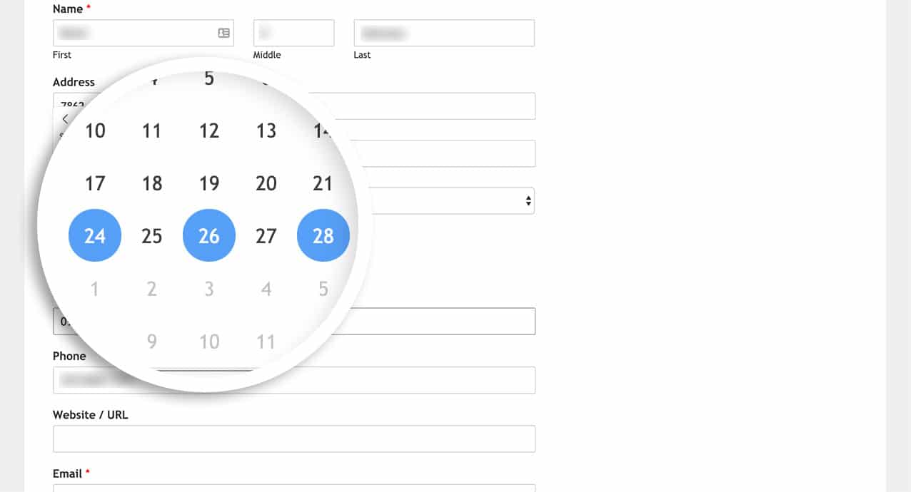 How to Allow Date Range or Multiple Dates in Date Picker