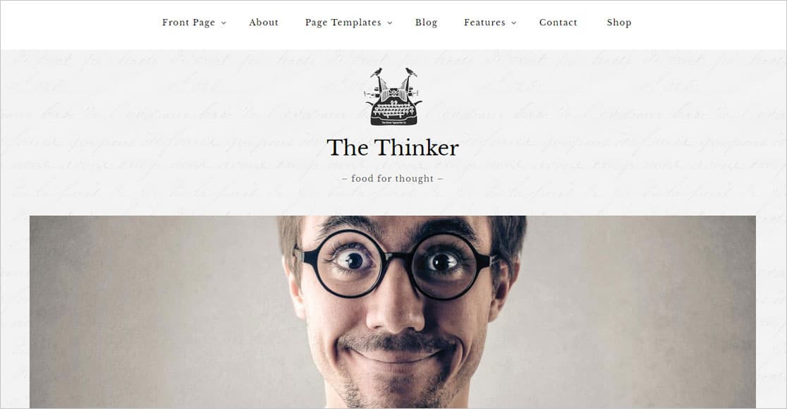Os melhores temas de WordPress responsivos do pensador