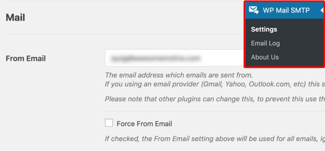 adjust-from-email-in-wp-mail-smtp-settings